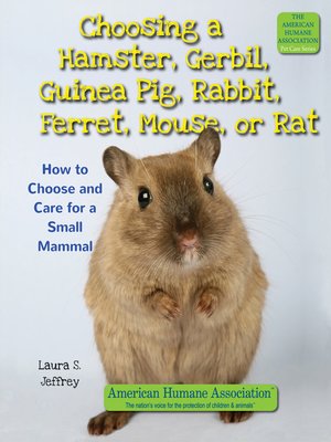 cover image of Choosing a Hamster, Gerbil, Guinea Pig, Rabbit, Ferret, Mouse, or Rat